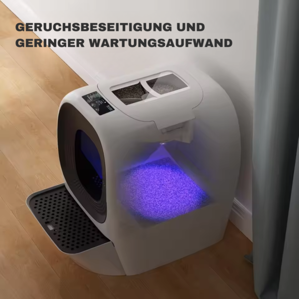 Selbstreinigende Katzentoilette